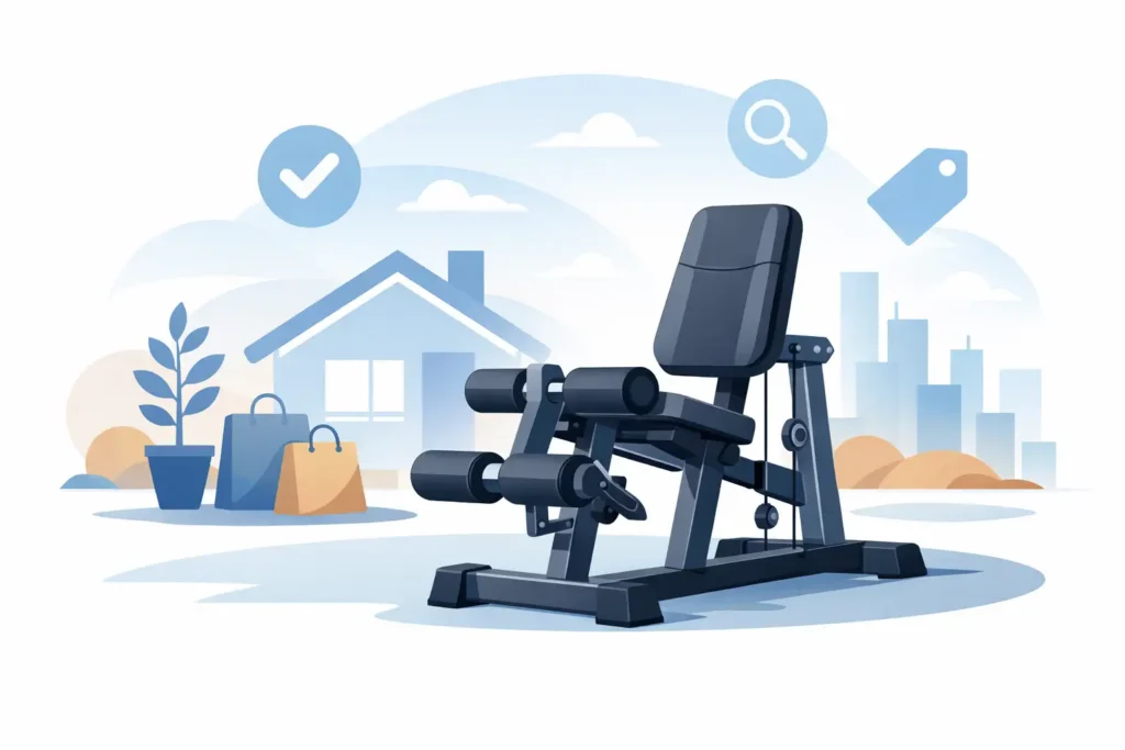 Leg Extension Curl Machine for Home Buyers
